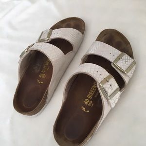 Off white Birkenstock Sandals